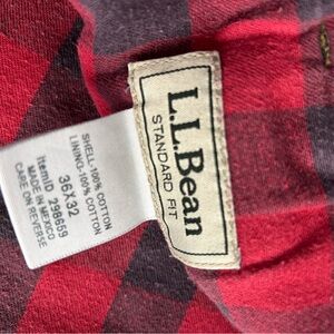 L.L. Bean flannel lined jeans.  Gently used. Super warm.